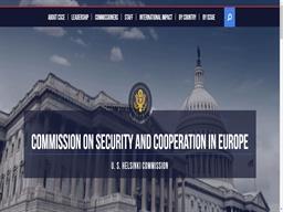 Commission on Security and Cooperation in Europe