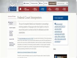 Federal Court Interpreters