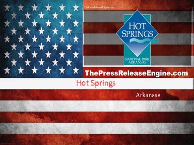 ☷ Hot Springs Arkansas - Fire hydrant flow testing for March 23