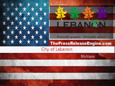  City of Lebanon Michigan - Lebanon Public Works schedule for  the week of jan  8 12  05 January 2024 ( news ) 