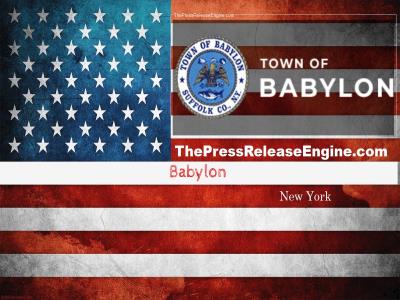  Babylon New York - Town Recognizes Young Resident Who Helps Clean Local Park 07 June 2022 ( news ) 
