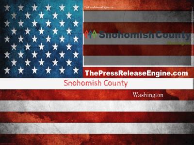  Snohomish County Washington - Executive Dave Somers Releases Community Led Spending Proposal for $85 Million in Federal American R 22 September 2022 ( news ) 
