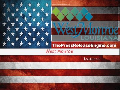  West Monroe Louisiana - City  of West Monroe Mayor   and Board  of Aldermen sworn into office 22 June 2022 ( news ) 