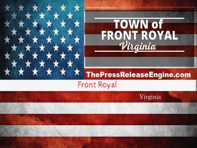 ☷ Front Royal Virginia - ROAD CLOSURE CHESTER STREET