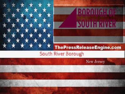 ☷ South River Borough New Jersey - Spring Hydrant Flushing
