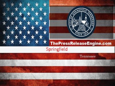 ☷ Springfield Tennessee - The City of Springfield awarded state tree grant
