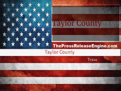 Counter Deputy Clerk Tax Assessor Motor Vehicles Dept Job opening - Taylor County state Texas  ( Job openings )