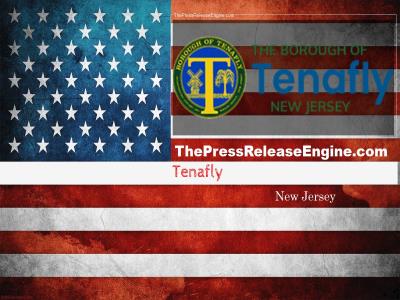 ☷ Tenafly New Jersey - SUNSHINE NOTICE 05 03 2022
