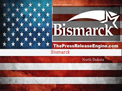 ☷ Bismarck North Dakota - 9th Street Lane Reduction – Work Zone 20 May 2022