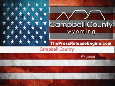 ☷ Campbell County Wyoming - Notice of Proposed Road Vacation Alteration Bishop Road 20 May 2022