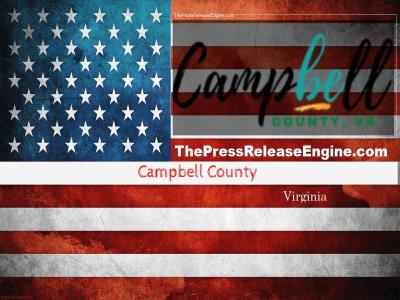 ☷ Campbell County Virginia - Campbell County Board of Supervisors Meeting for May 3 Available Via Zoom