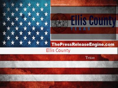 Ellis County Texas : Early Voting for Dec 13 2022 for Glenn Heights Special Election