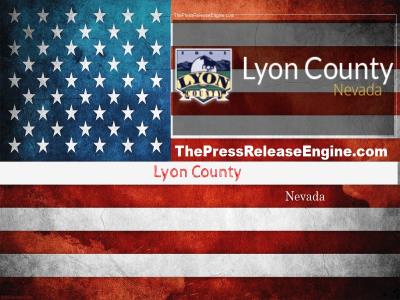 ☷ Lyon County Nevada - LYON COUNTY TO HOLD A U . S .  50 TRAFFIC SAFETY TOWN HALL MEETING MAY 16 2022 10 May 2022