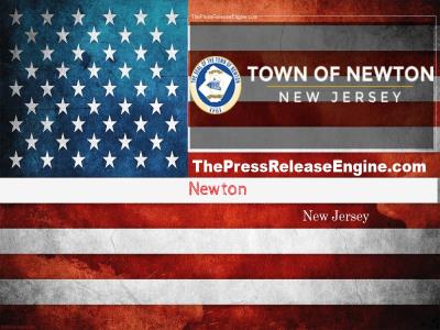 ☷ Newton New Jersey - The Tax office  and Water Sewer office will be closing at 1 30pm today April 19 2022