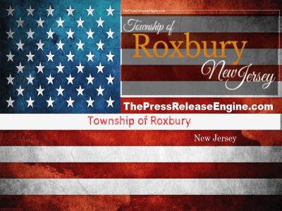 ☷ Township of Roxbury New Jersey - TOWNSHIP OFFICES CLOSED TODAY