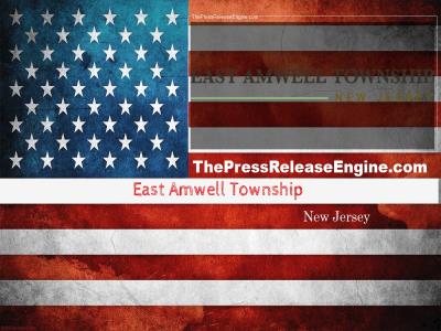 ☷ East Amwell Township New Jersey - East Amwell Township Committee Meeting TONIGHT Thursday 28th April @7 00pm