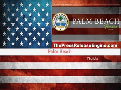 Palm Beach Florida - N LAKE WAY IS SHUT DOWN BETWEEN DUNBAR RD AND CORAL LN 01 January 2024 ( news ) 