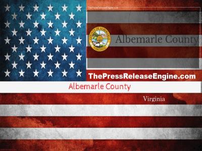  Albemarle County Virginia - Board of Supervisors Meeting  15 January 2024 ( news ) 