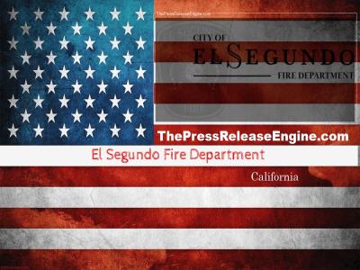  El Segundo Fire Department California - $3 000 Earthquake Brace + Bolt Grants Now Available  22 January 2024 ( news ) 