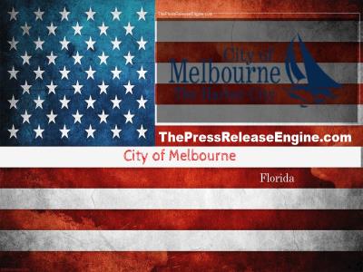  City of Melbourne Florida - Lane Closure  NASA Blvd   Feb  19   Sept  13  15 February 2024 ( news ) 