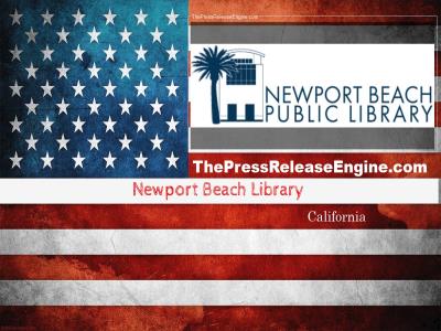 ☷ Newport Beach Library California - Finance Committee Agenda for May 26 2022 21 May 2022