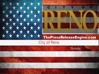 ☷ City of Reno Nevada - June 1 2022 Reno City Council Meeting Highlights 01 June 2022