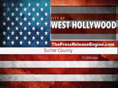  Sutter County California - Holiday Closure  12 January 2024 ( news ) 