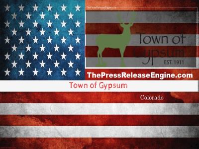 ☷ Town of Gypsum Colorado - Gypsum Traffic Alert 23 June 2022