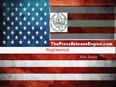 ☷ Maplewood New Jersey - NJ Plastic Bag Ban Info Session