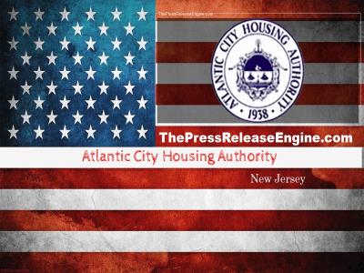 ☷ Atlantic City Housing Authority New Jersey - Notice of Live Streaming Special Meeting May 12th 2022