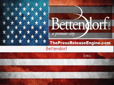  Bettendorf Iowa - Bettendorf Employees Receive State Honors 29 March 2024 ( news ) 