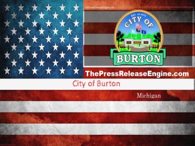  City of Burton Michigan - Road Construction  Bristol Road from Saginaw St  to Dort Hwy  06 April 2024 ( news ) 