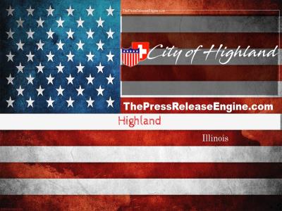  Highland Illinois - Temporary Lane Closure at Veterans Honor Broadway Roundabout 07 September 2022 ( news ) 