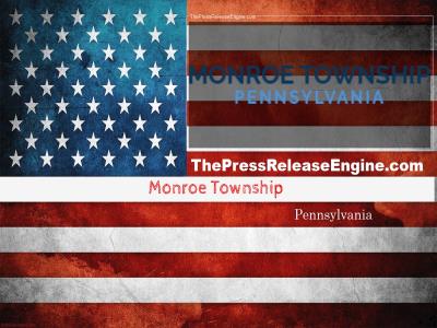  Monroe Township Pennsylvania - Ag Security Seven Year Review Public Hearing Notice 26 March 2024 ( news ) 