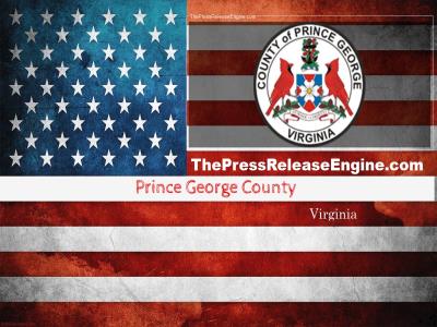  Prince George County Virginia - February 14   Department of Utilities Updates for  the Neighborhoods of Eagle Preserve  and Jordan on  the James  15 February 2024 ( news ) 