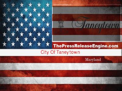 City Of Taneytown Maryland : Planning Commission Meeting