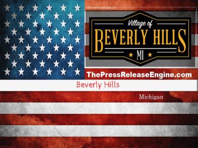  Beverly Hills Michigan - May 25 Planning Commission Meeting Canceled 20 May 2022 ( news ) 