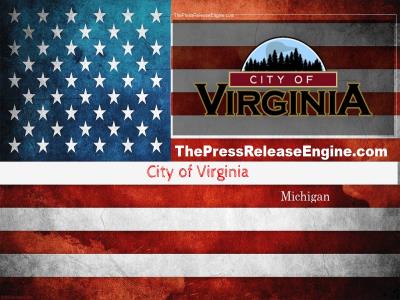  City of Virginia Michigan - The City is seeking  a Lessee for Bar Restaurant at Municipal Golf Course Clubhouse 14 February 2024 ( news ) 