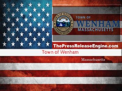Select Board Meeting Amended ( Town of Wenham ) 