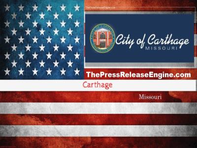  Carthage Missouri - City  of Carthage Spraying for Mosquitoes 20 May 2022 ( news ) 