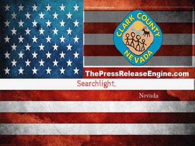 ☷ Searchlight, Nevada - 1 October Committee Meets Monday 21 April 2022