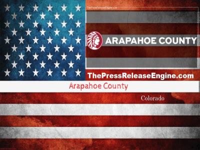 ☷ Arapahoe County Colorado - New Public Health department telephone town hall 23 June 2022