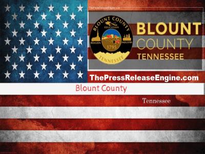 ☷ Blount County Tennessee - April 28 Last Day  to Vote Early