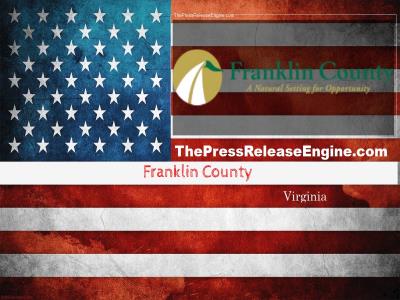 ☷ Franklin County Virginia - Residents  to receive first half of Real Estate Tax Bills this Week