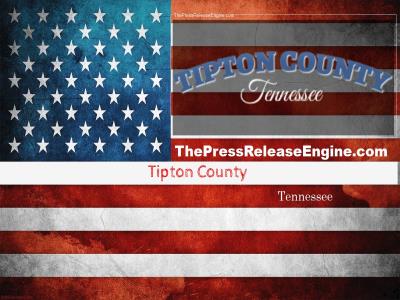 ☷ Tipton County Tennessee - Request For Qualifications American Rescue Plan Act ARPA TDEC Engineering Services