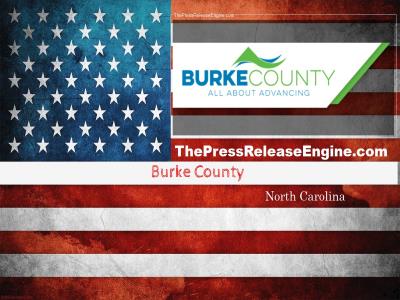  Burke County North Carolina - Press Release   Scam Alert  03 January 2024 ( news ) 