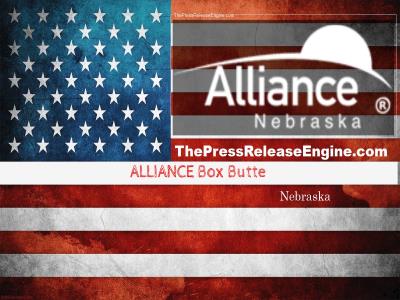 ☷ ALLIANCE Box Butte Nebraska - City Municipal Building Summer Hours 15 April 2022★★★ ( news ) 