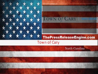  Town of Cary North Carolina - Council Meeting 20 May 2022 ( news ) 